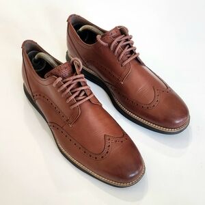 Cole Haan Brown Leather Men's Oxfords